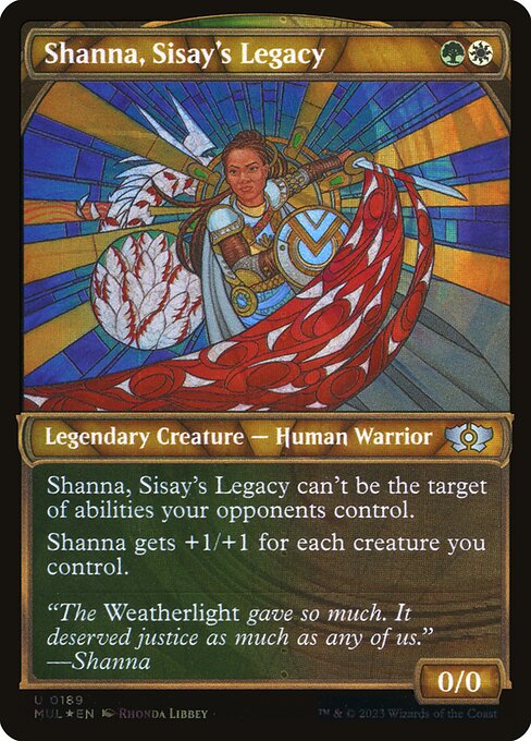Shanna, Sisay's Legacy (MUL 189) [Multiverse Legends]