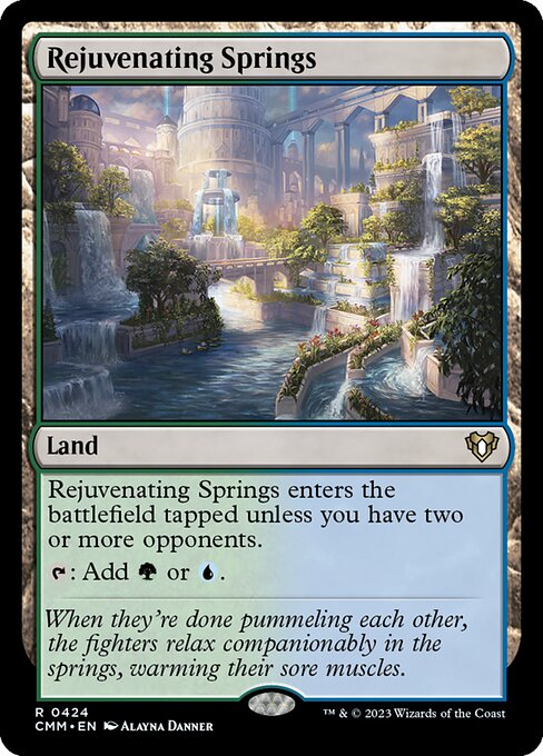 Rejuvenating Springs (CMM 424) [Commander Masters]