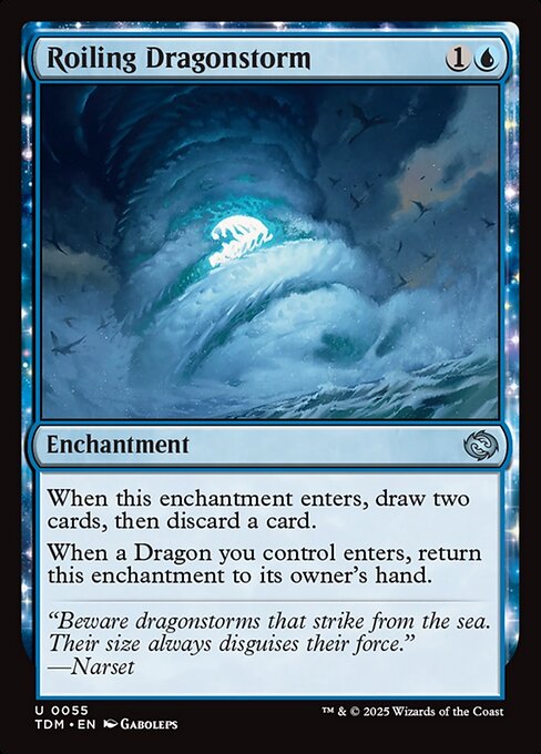 Roiling Dragonstorm (TDM 55) [Tarkir: Dragonstorm]
