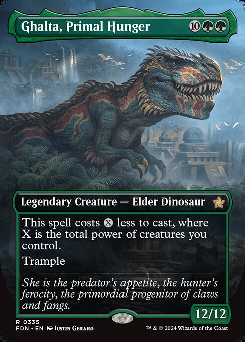 Ghalta, Primal Hunger (FDN 335) [Foundations]