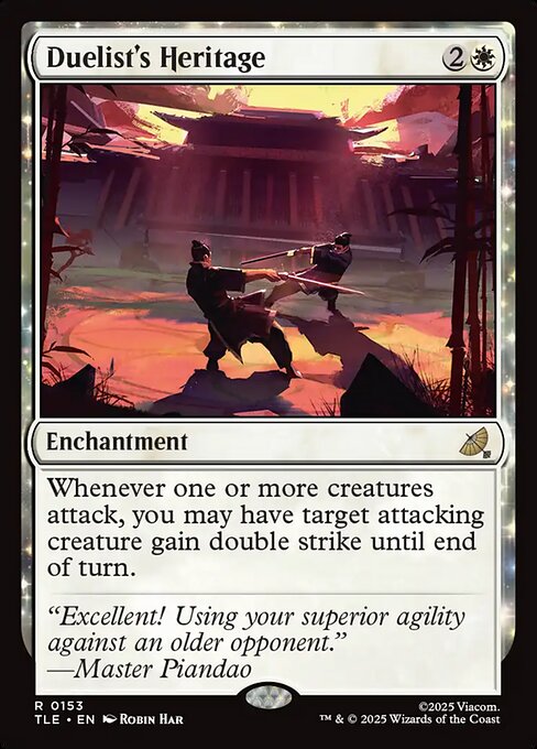 Duelist's Heritage (TLE 153) [Avatar: The Last Airbender Eternal]