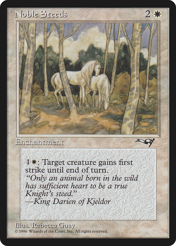 Noble Steeds (Leg Raised) [Alliances]
