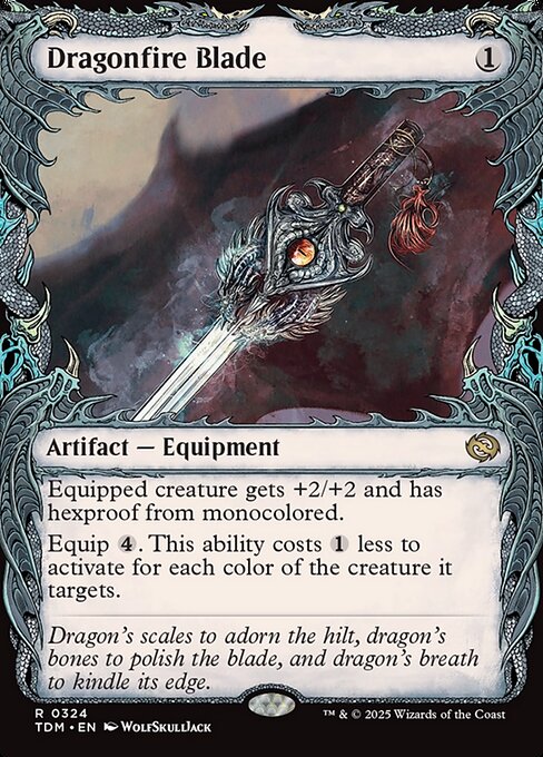 Dragonfire Blade (TDM 324) [Tarkir: Dragonstorm]