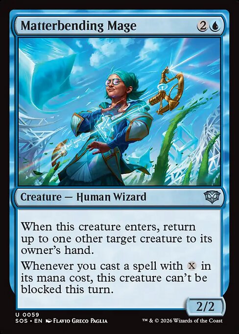 Matterbending Mage (SOS 59) [Secrets of Strixhaven]