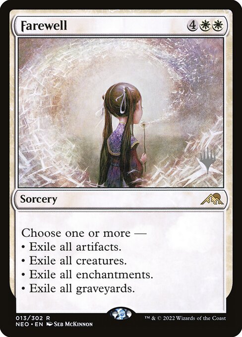 Farewell (PNEO 13p) [Kamigawa: Neon Dynasty Promos]