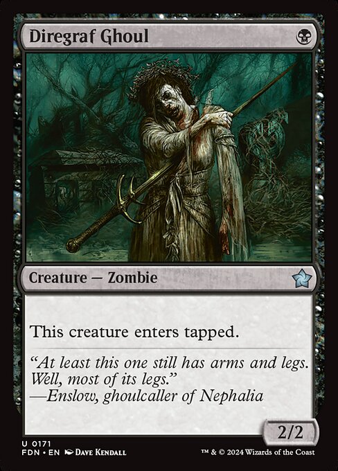 Diregraf Ghoul (FDN 171) [Foundations]