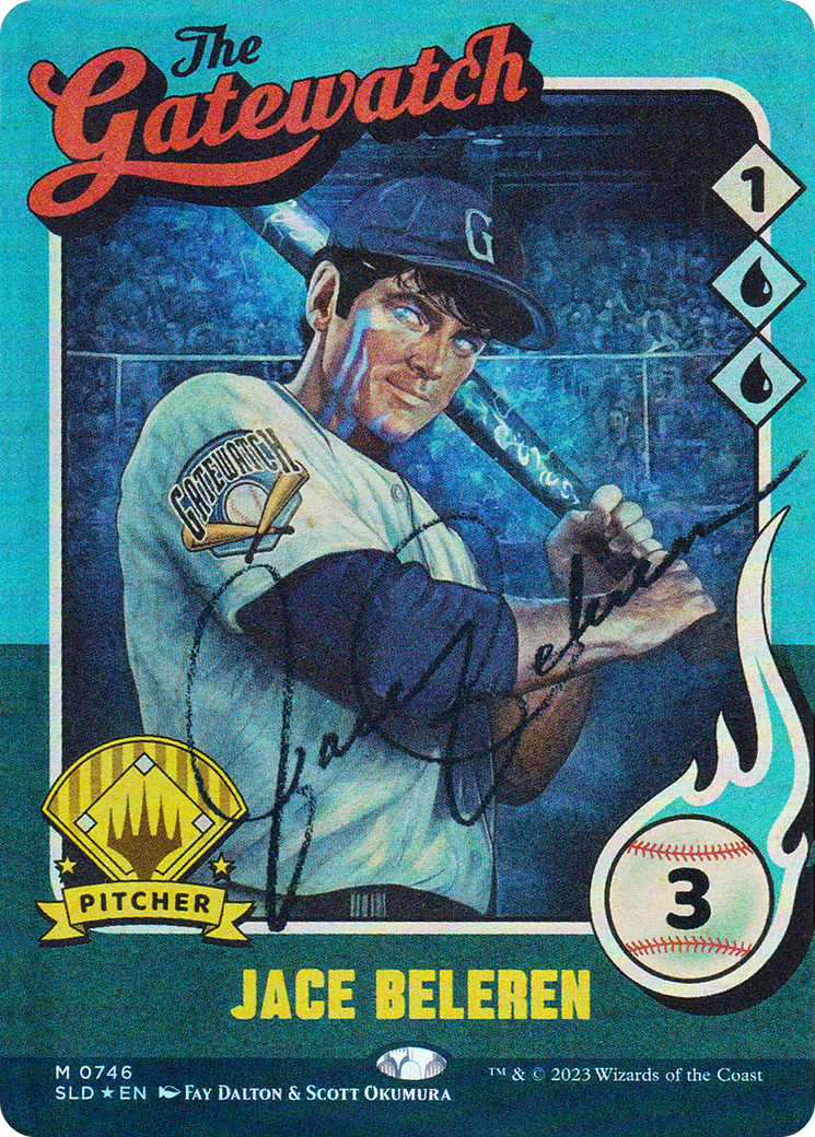 Jace Beleren (746) (Autographed) [Secret Lair Drop Series]