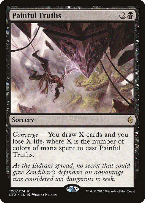 Painful Truths (BFZ 120) [Battle for Zendikar]