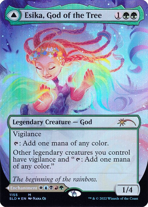 Esika, God of the Tree // The Prismatic Bridge (SLD 1155) [Secret Lair Drop]