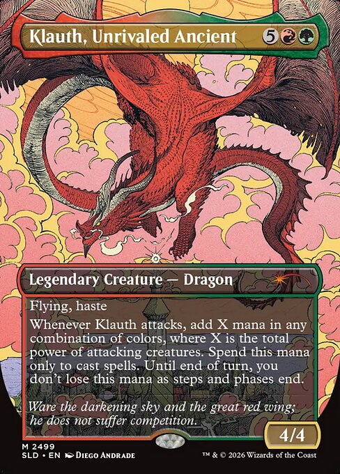 Klauth, Unrivaled Ancient (SLD 2499) [Secret Lair Drop]