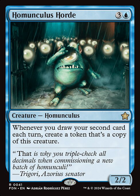 Homunculus Horde (FDN 41) [Foundations]