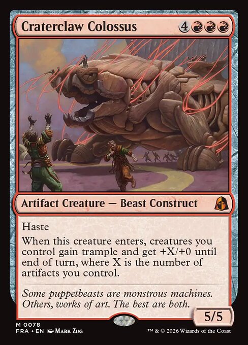 Craterclaw Colossus (FRA 78) [Reality Fracture]