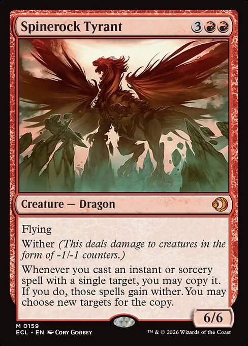 Spinerock Tyrant (ECL 159) [Lorwyn Eclipsed]