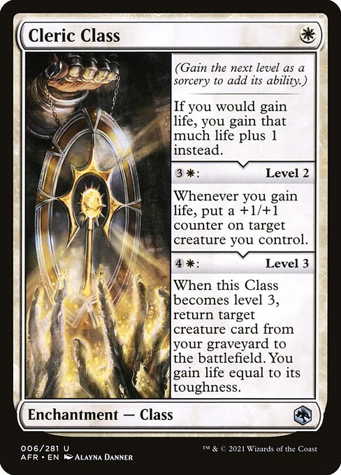 Cleric Class (AFR 6) [Adventures in the Forgotten Realms]