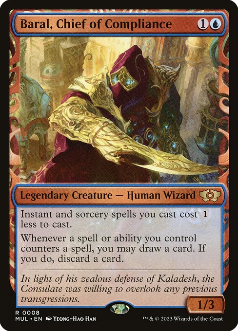 Baral, Chief of Compliance (Showcase) (MUL 8) [Multiverse Legends]