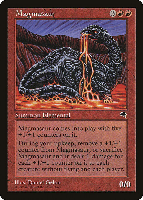Magmasaur (TMP 188) [Tempest]