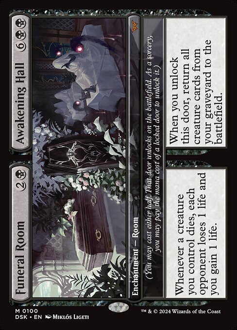 Funeral Room // Awakening Hall (DSK 100) [Duskmourn: House of Horror]