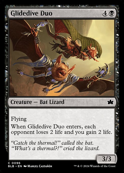 Glidedive Duo (BLB 96) [Bloomburrow]