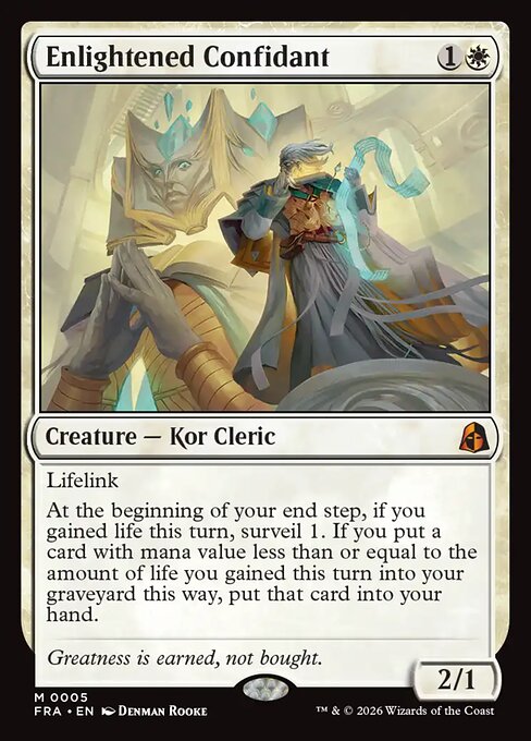 Enlightened Confidant (FRA 5) [Reality Fracture]