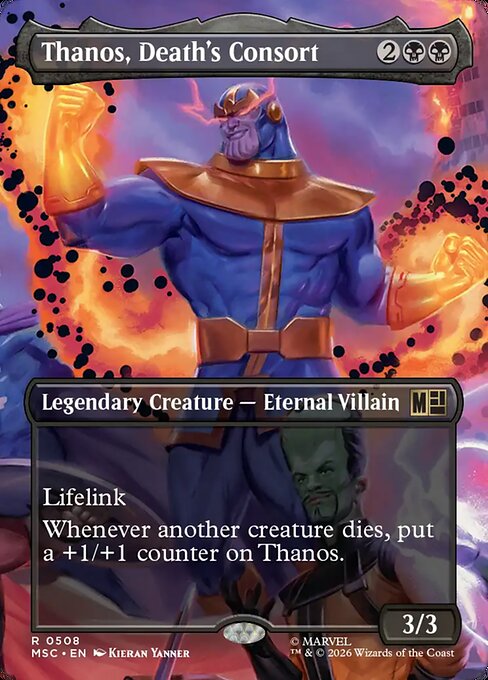 Thanos, Death's Consort (MSC 508) [Marvel Super Heroes Commander]