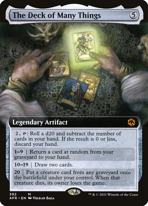 The Deck of Many Things (AFR 392) [Adventures in the Forgotten Realms]