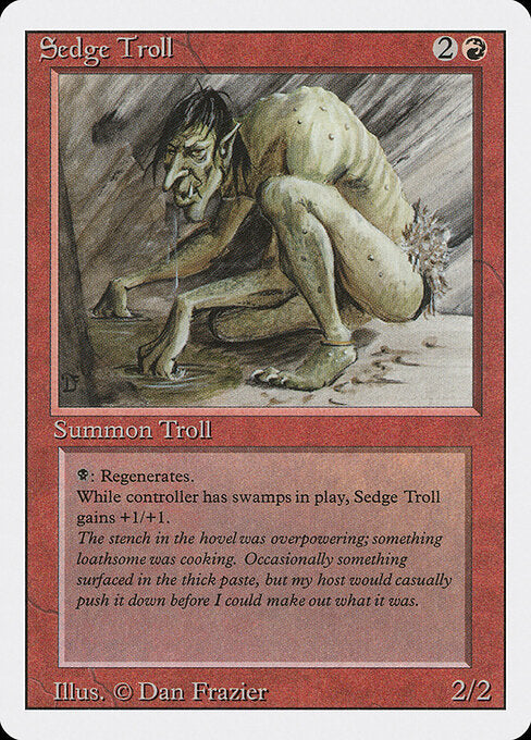 Sedge Troll (3ED 174) [Revised Edition]