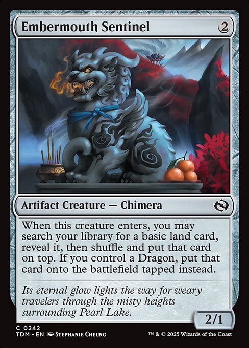 Embermouth Sentinel (TDM 242) [Tarkir: Dragonstorm]