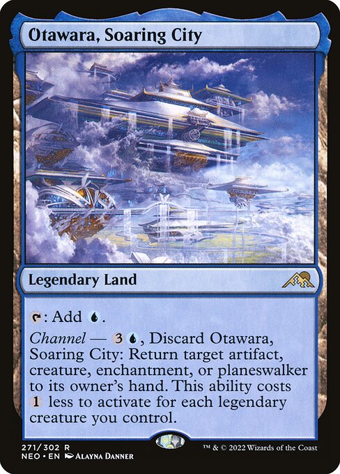 Otawara, Soaring City (NEO 271) [Kamigawa: Neon Dynasty]