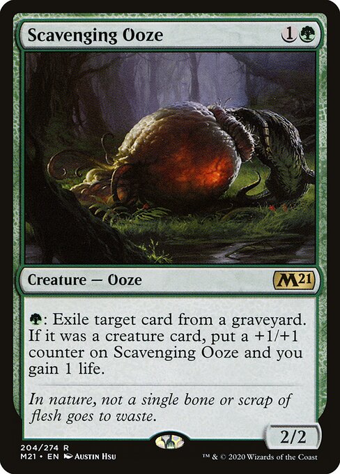 Scavenging Ooze (M21 204) [Core Set 2021]