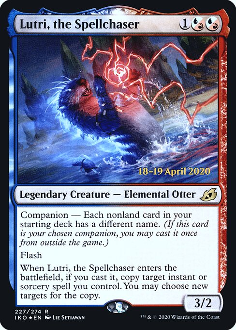 Lutri, the Spellchaser (PIKO 227s) [Ikoria: Lair of Behemoths Promos]