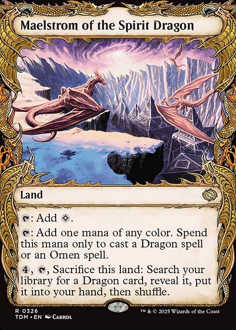 Maelstrom of the Spirit Dragon (TDM 326) [Tarkir: Dragonstorm]