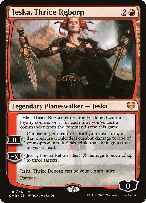 Jeska, Thrice Reborn (CMR 186) [Commander Legends]