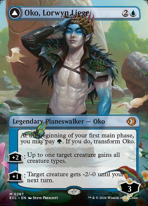 Oko, Lorwyn Liege // Oko, Shadowmoor Scion (ECL 287) [Lorwyn Eclipsed]