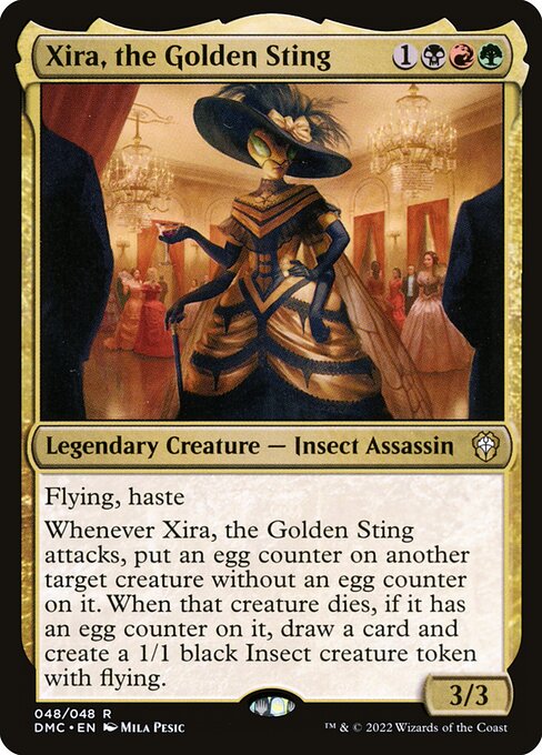 Xira, the Golden Sting (DMC 48) [Dominaria United Commander]