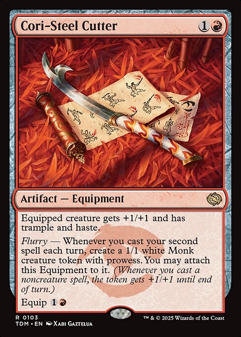 Cori-Steel Cutter (TDM 103) [Tarkir: Dragonstorm]
