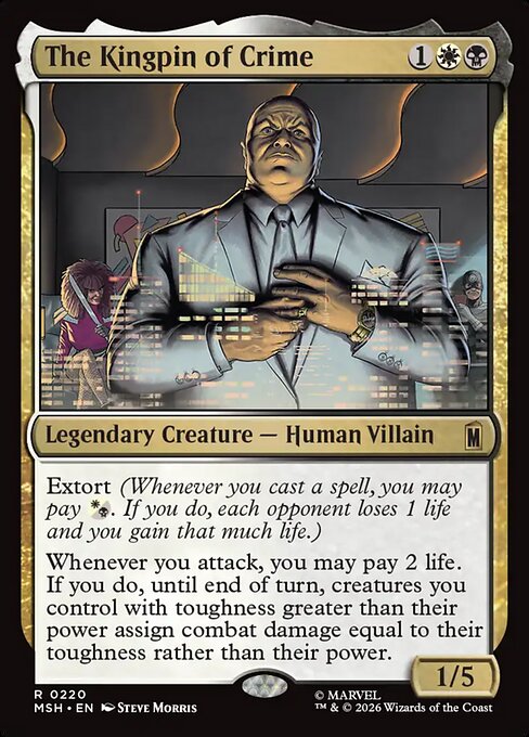 The Kingpin of Crime (MSH 220) [Marvel Super Heroes]
