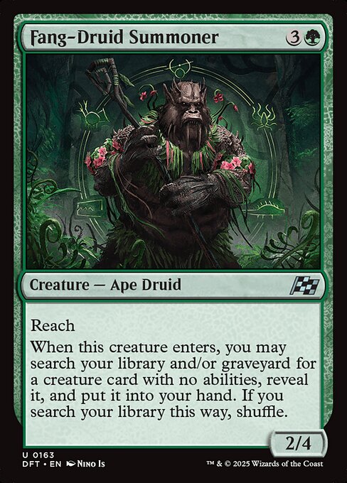 Fang-Druid Summoner (DFT 163) [Aetherdrift]