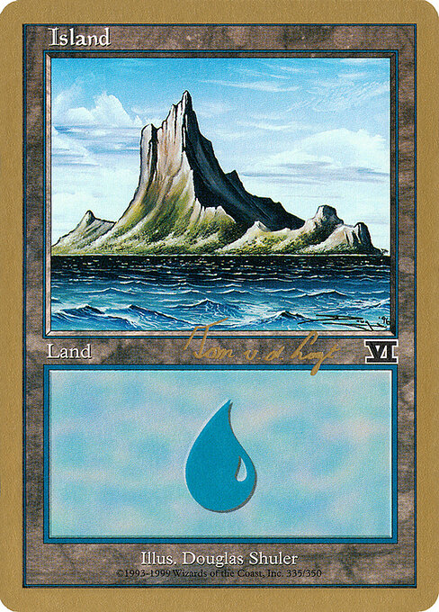 Island (WC00 tvdl335) [World Championship Decks 2000]
