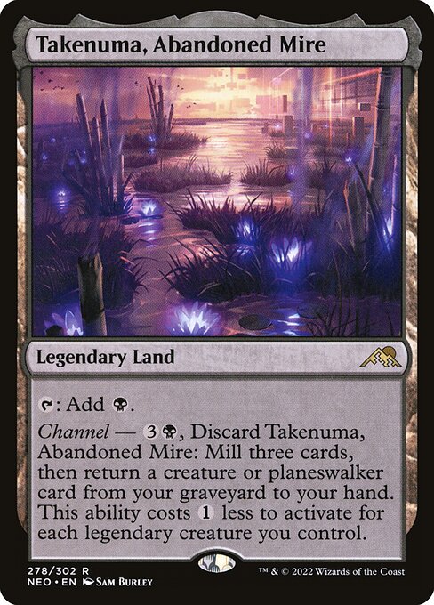 Takenuma, Abandoned Mire (NEO 278) [Kamigawa: Neon Dynasty]