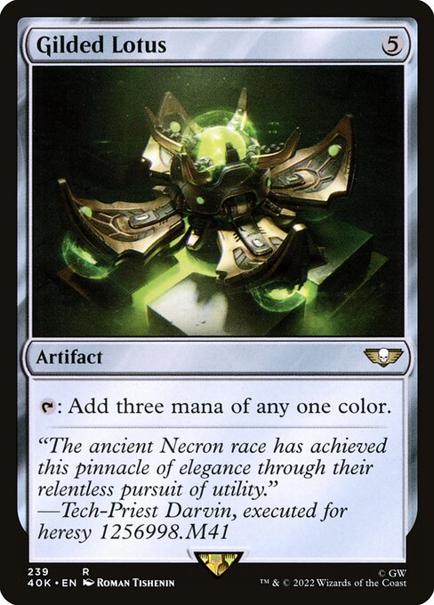 Gilded Lotus (40K 239) [Warhammer 40,000 Commander]