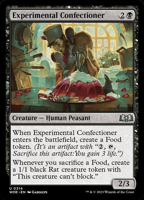 Experimental Confectioner (WOE 314) [Wilds of Eldraine]