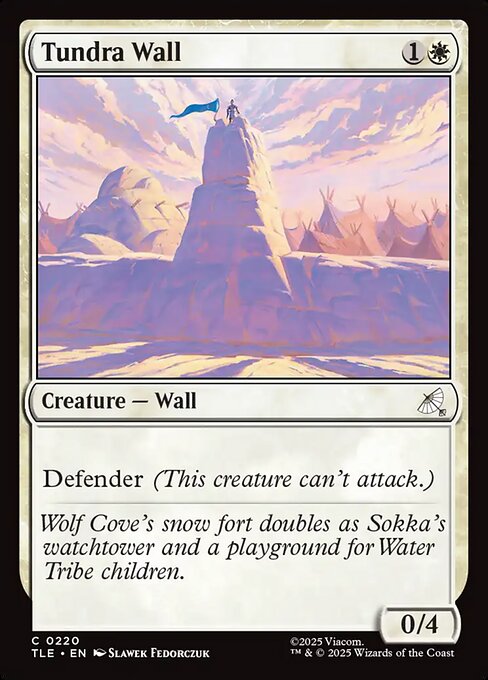Tundra Wall (TLE 220) [Avatar: The Last Airbender Eternal]