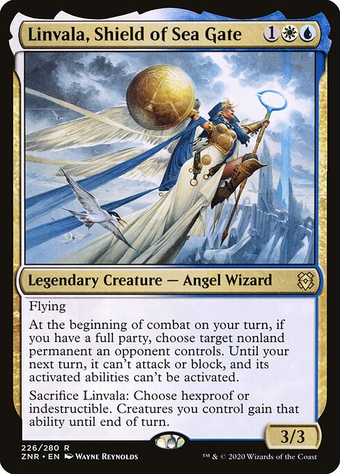 Linvala, Shield of Sea Gate (ZNR 226) [Zendikar Rising]