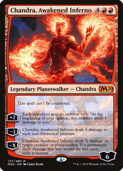 Chandra, Awakened Inferno (M20 127) [Core Set 2020]