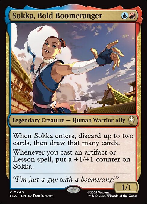 Sokka, Bold Boomeranger (TLA 240) [Avatar: The Last Airbender]