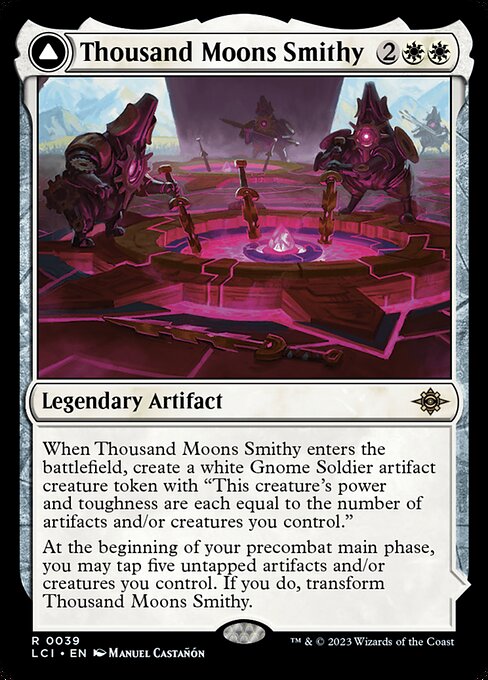 Thousand Moons Smithy // Barracks of the Thousand (LCI 39) [The Lost Caverns of Ixalan]