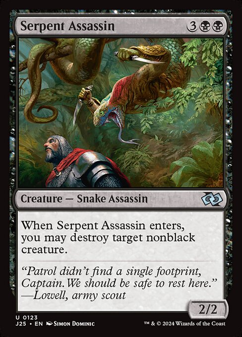 Serpent Assassin (J25 123) [Foundations Jumpstart]