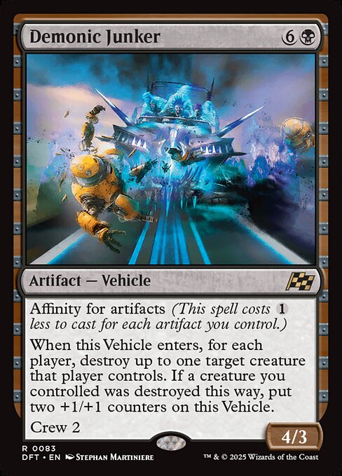 Demonic Junker (DFT 83) [Aetherdrift]