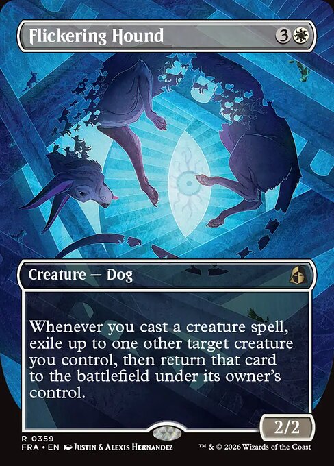 Flickering Hound (Borderless) (FRA 359) [Reality Fracture]