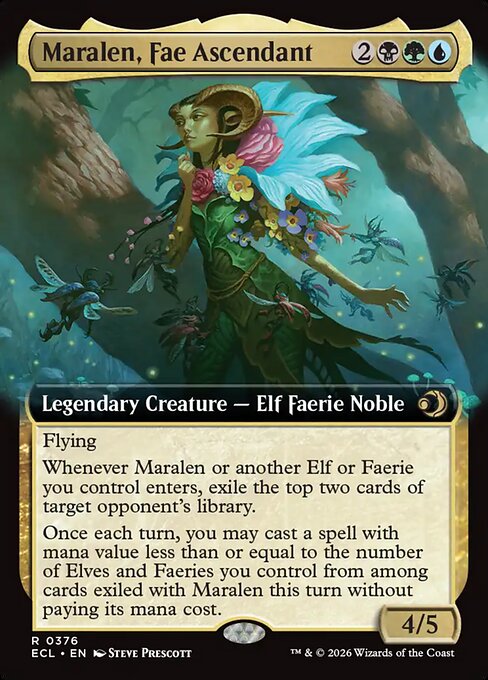 Maralen, Fae Ascendant (ECL 376) [Lorwyn Eclipsed]